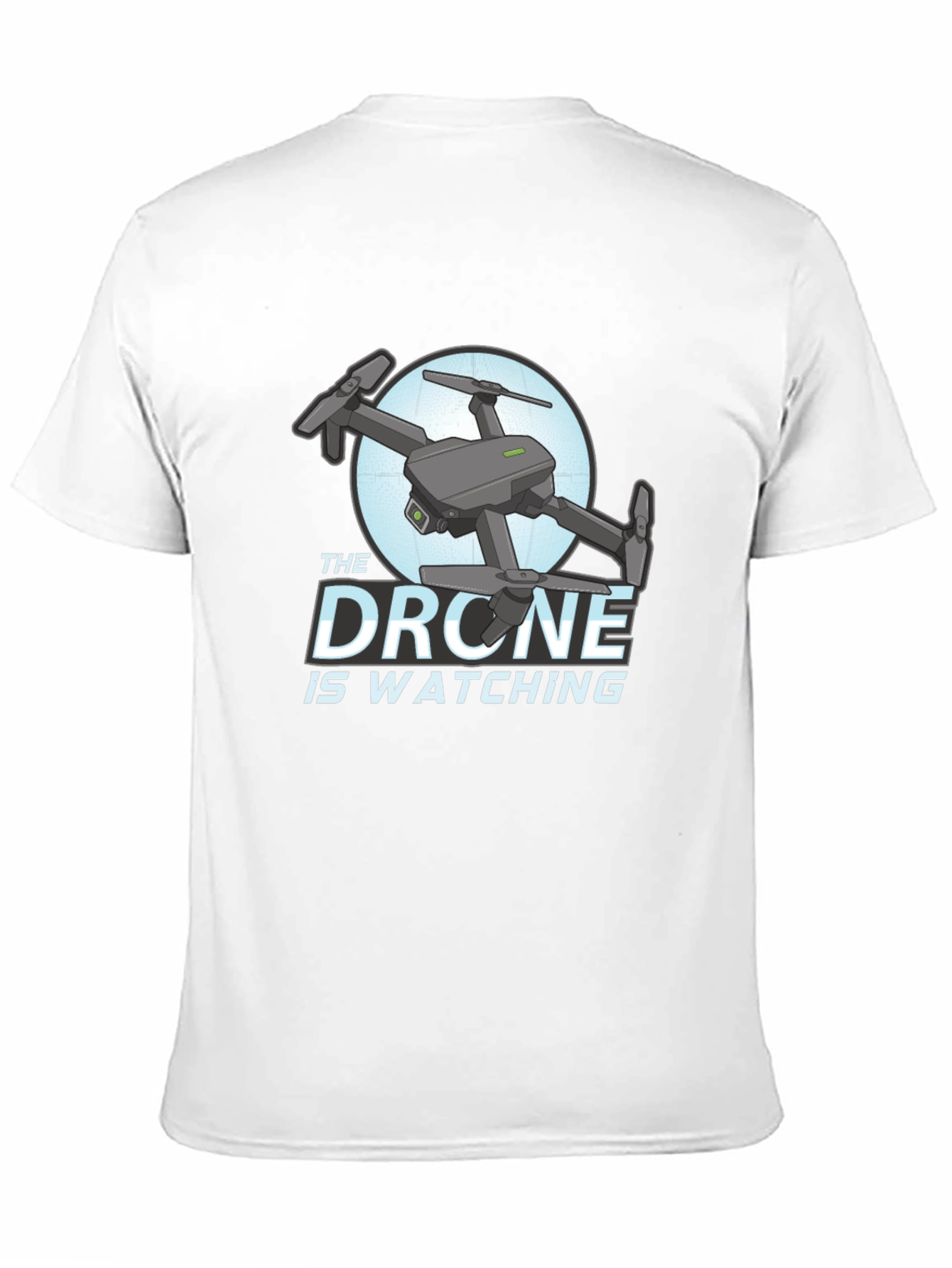 The Drone Is Watching Graphic T-Shirt