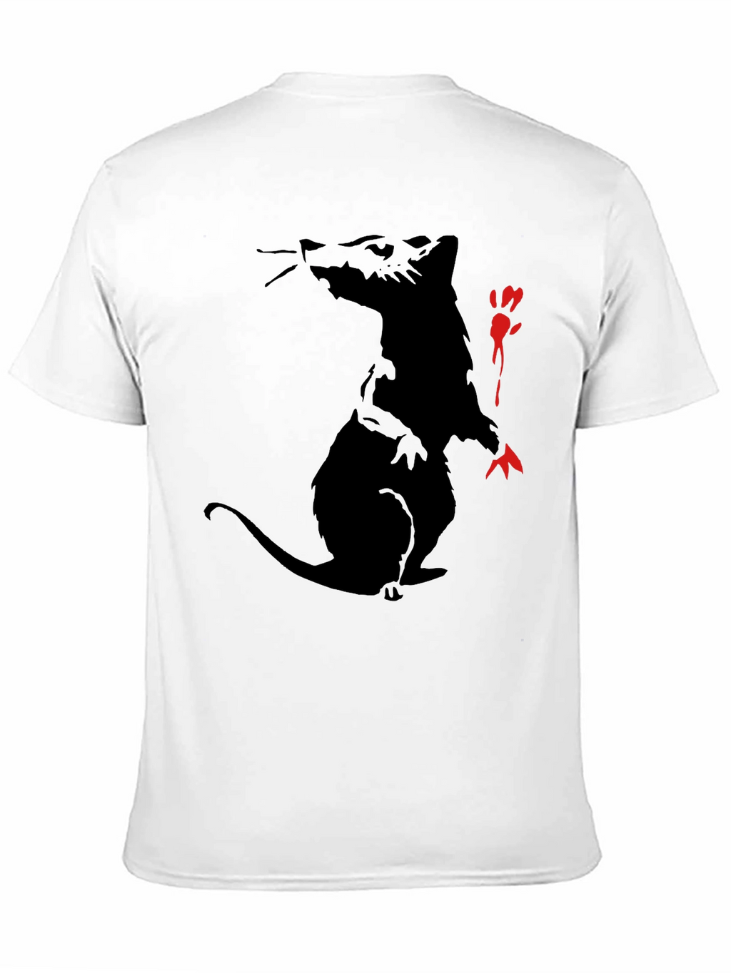 Banksy Rat Black T-Shirt
