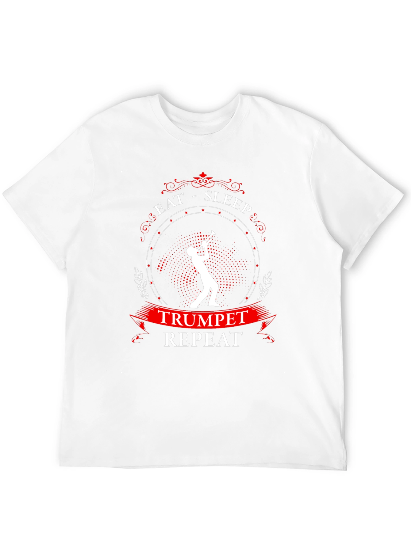 Eat Sleep Trumpet Repeat T-Shirt - Musician Gift