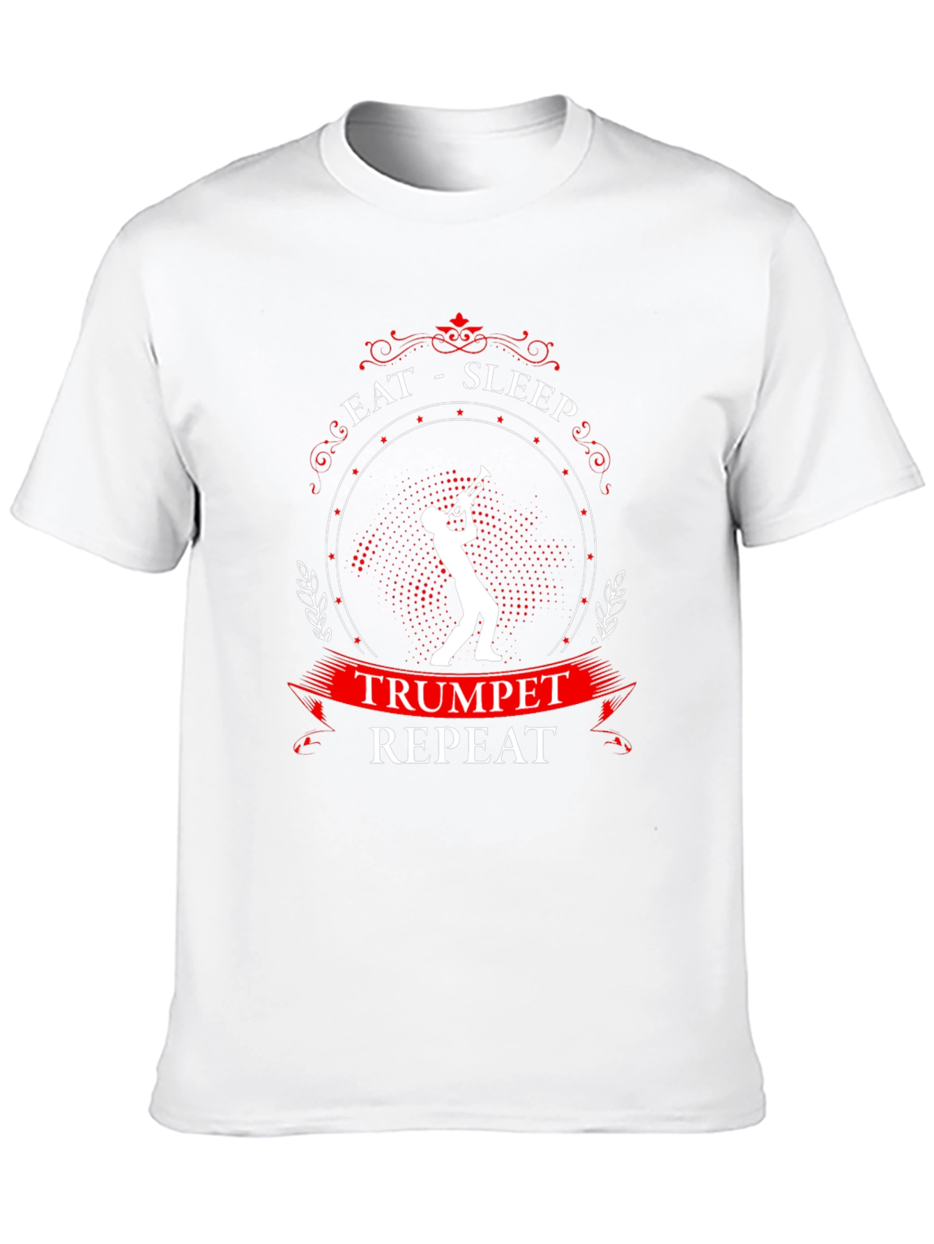 Eat Sleep Trumpet Repeat T-Shirt - Musician Gift