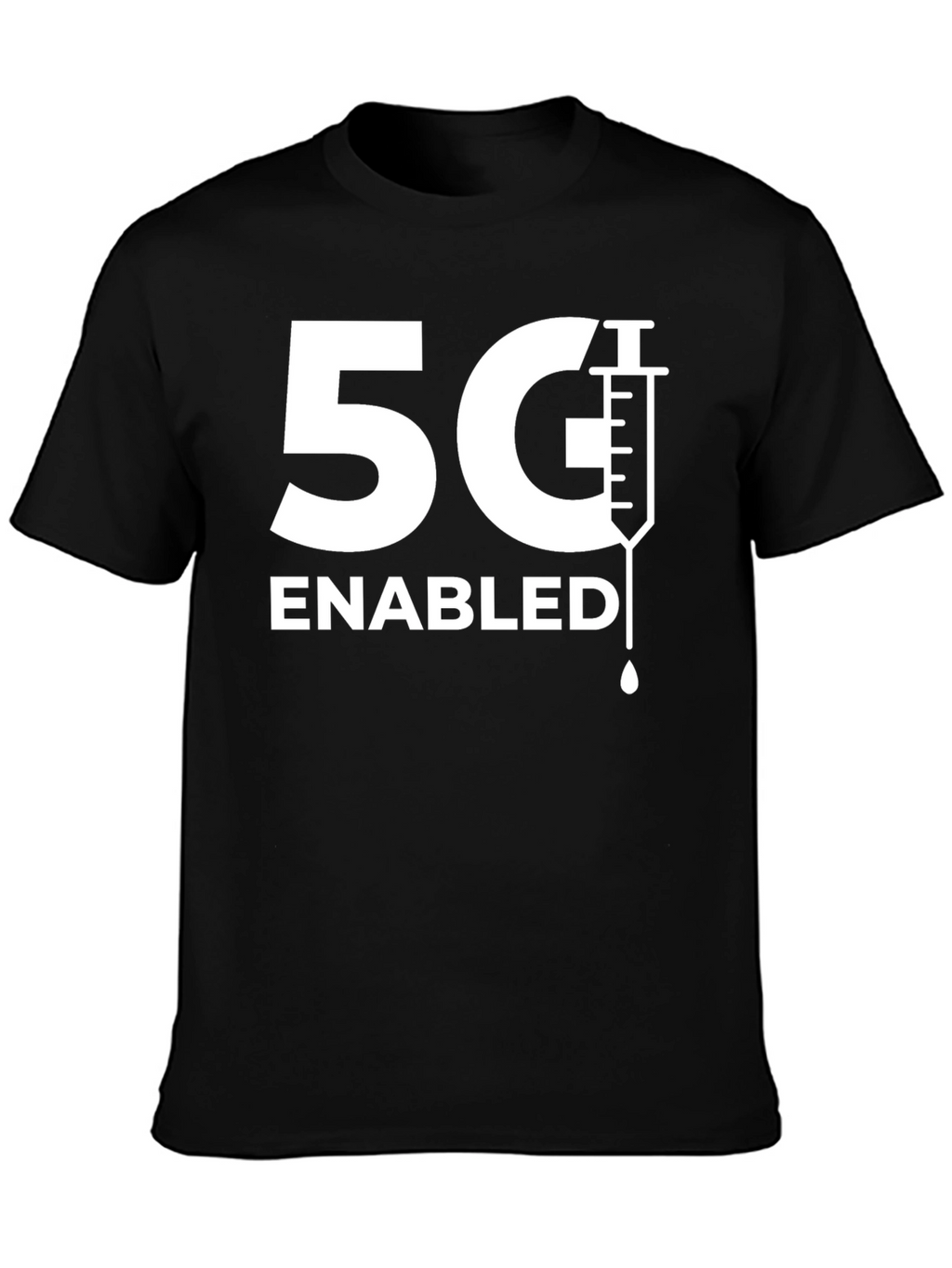 5G Enabled T-Shirt - Funny Vaccination Tee