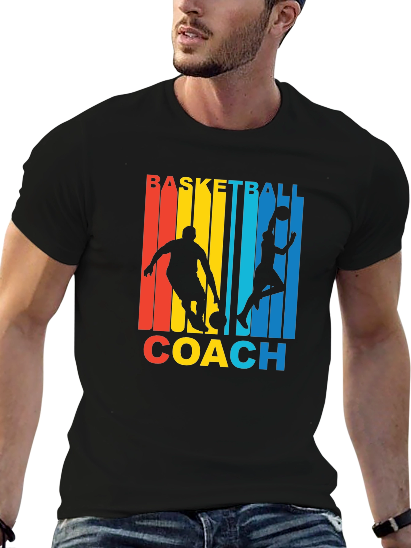 Basketball Coach Graphic Tee