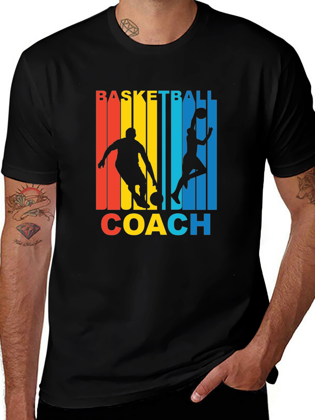 Basketball Coach Graphic Tee