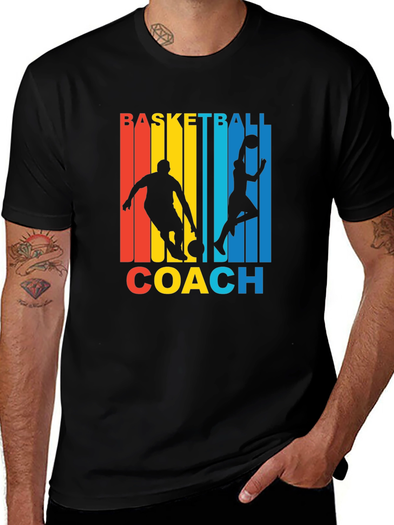 Basketball Coach Graphic Tee