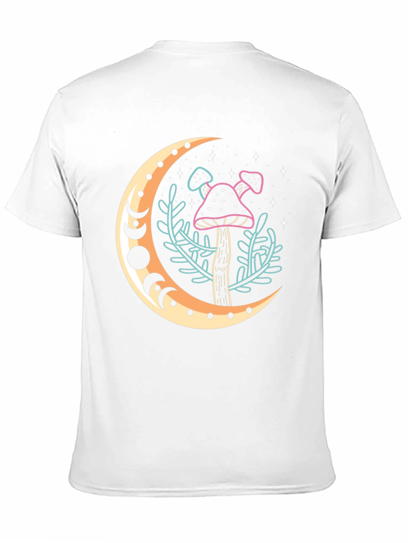 Moon Mushroom Graphic Tee