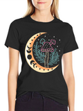 Moon Mushroom Graphic Tee