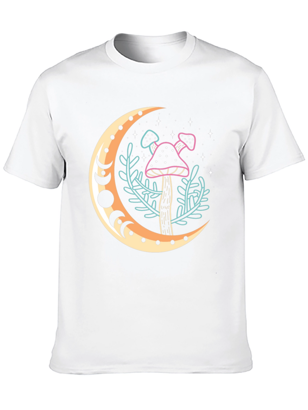 Moon Mushroom Graphic Tee