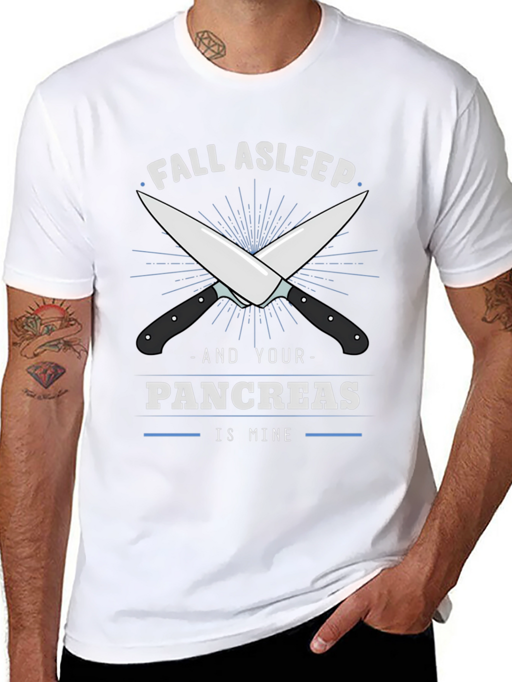 Fall Asleep and Your Pancreas is Mine Graphic T-Shirt