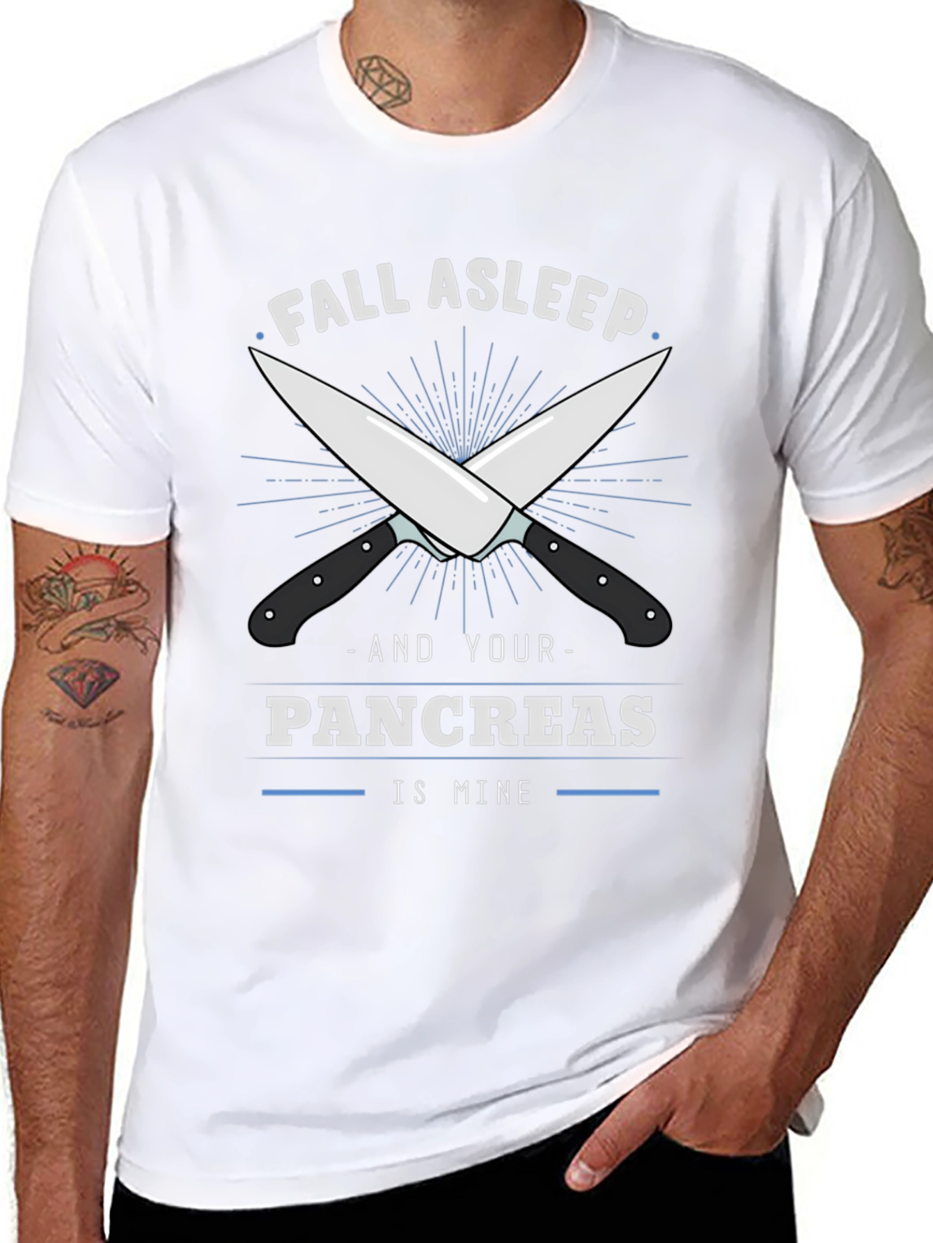 Fall Asleep and Your Pancreas is Mine Graphic T-Shirt