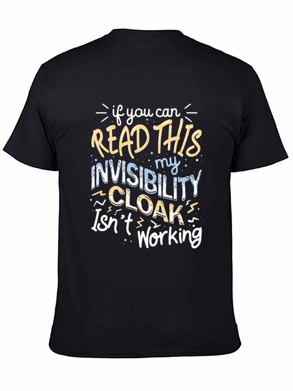 Invisibility Cloak T-Shirt - Funny Novelty Tee