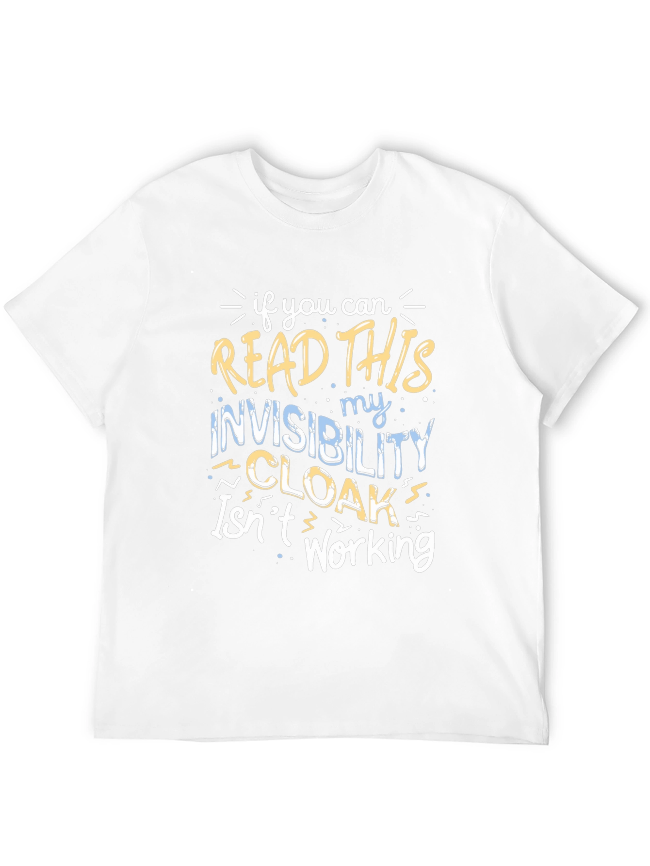 Invisibility Cloak T-Shirt - Funny Novelty Tee