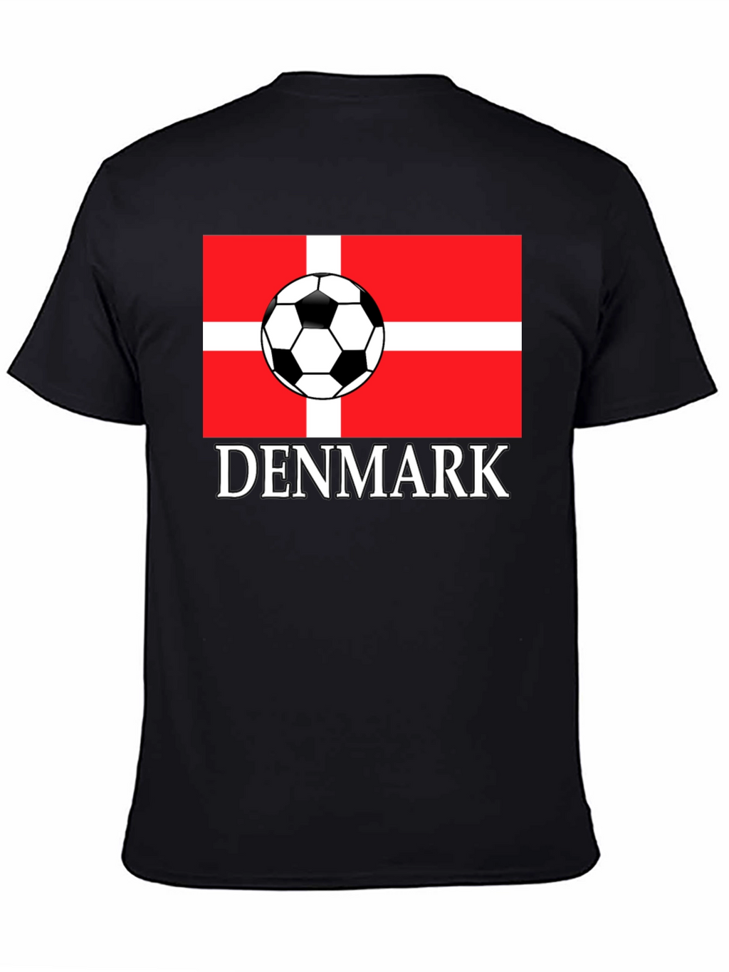Denmark Soccer Flag T-Shirt