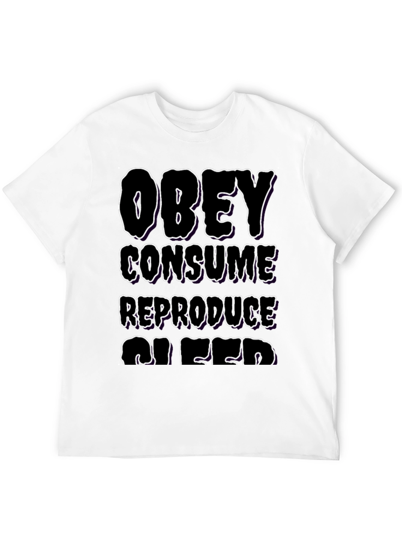 Obey Consume Reproduce Sleep Graphic Tee