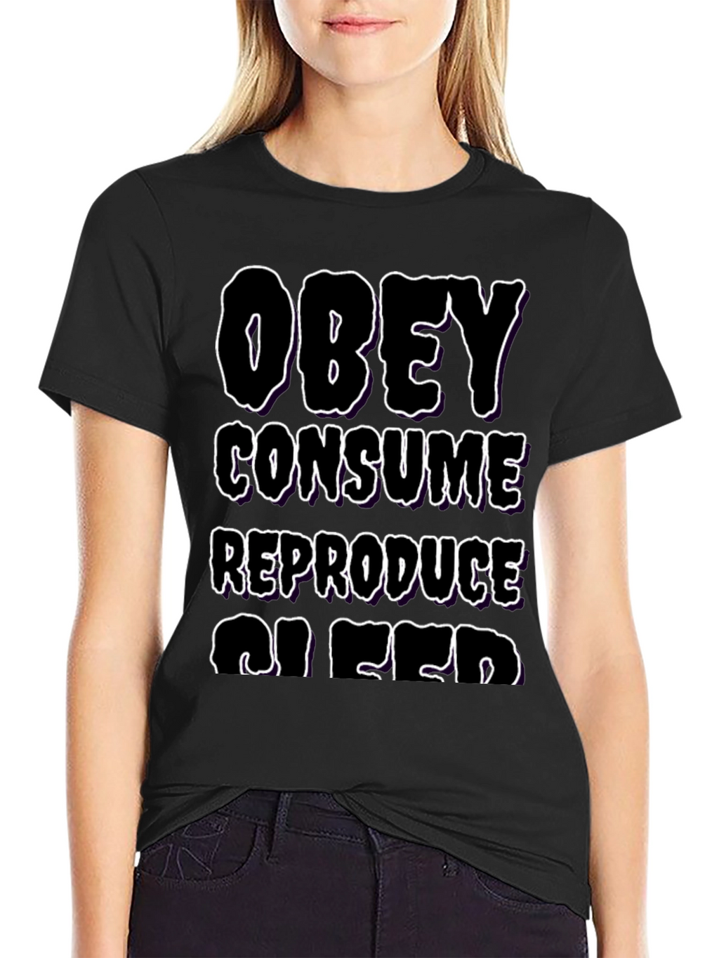 Obey Consume Reproduce Sleep Graphic Tee