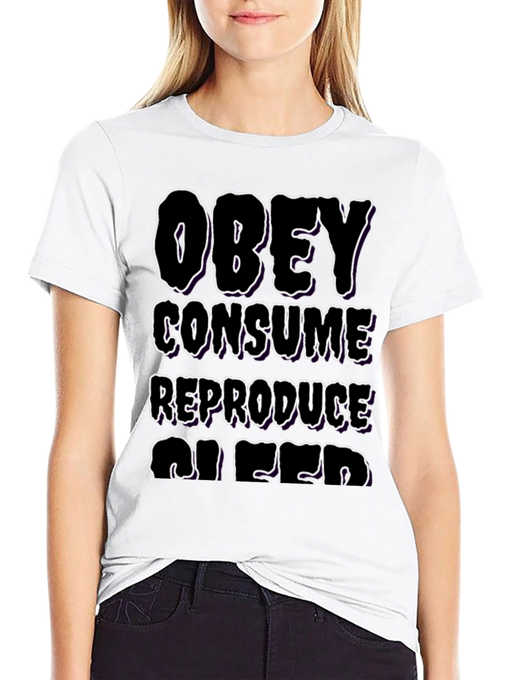 Obey Consume Reproduce Sleep Graphic Tee