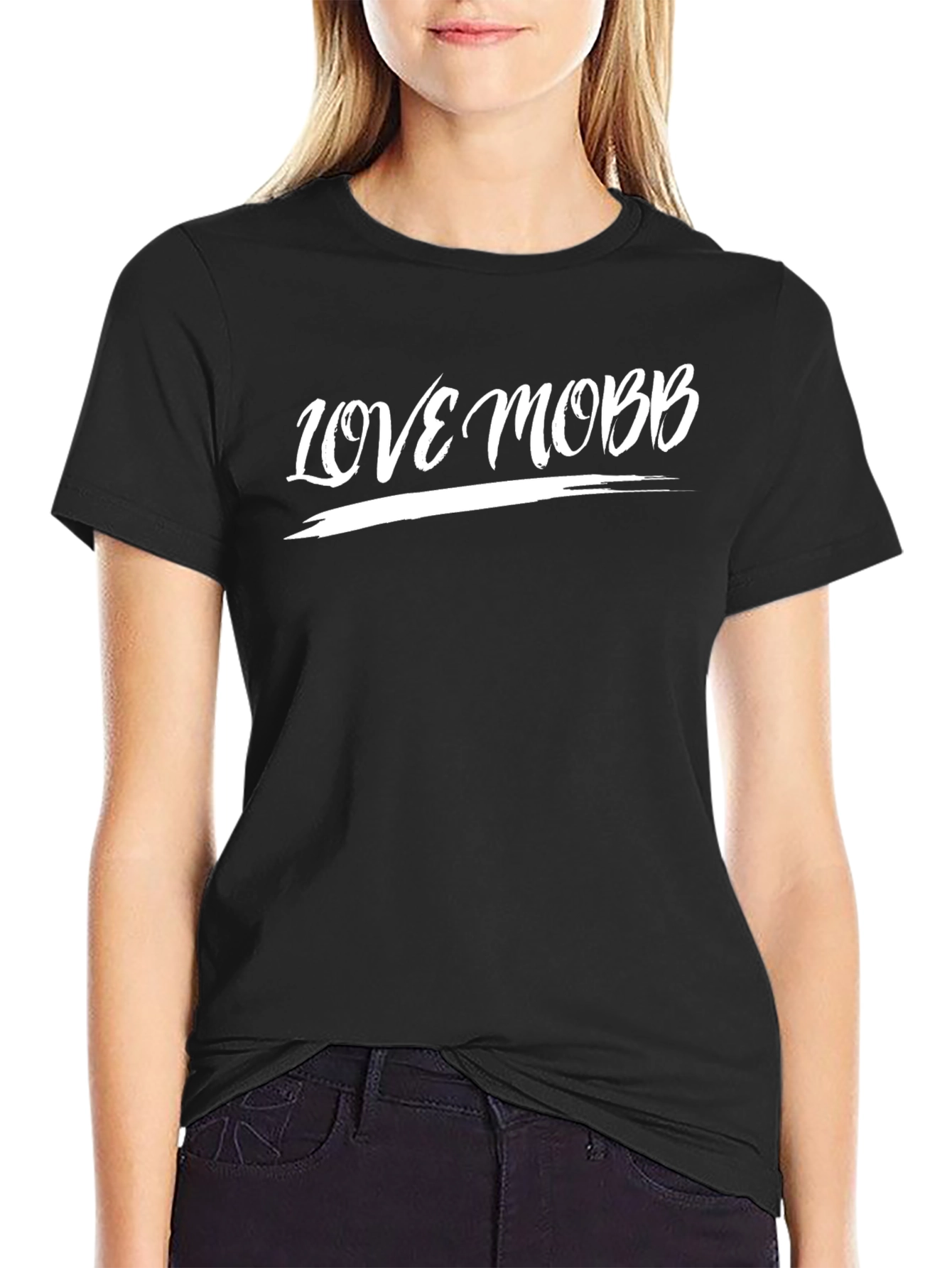 Love Mobb Graphic Tee - Classic Black T-Shirt