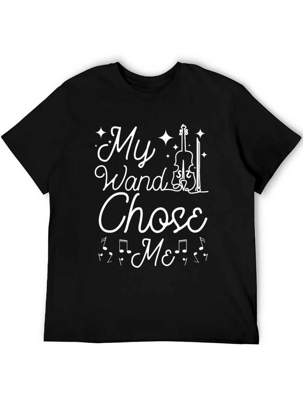 Musicians My Wand Chose Me Graphic T-Shirt