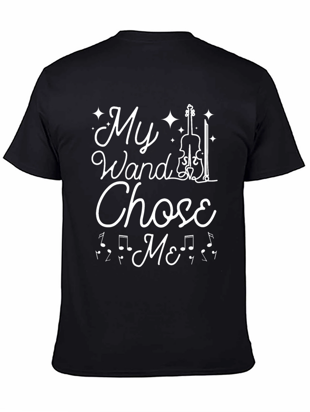 Musicians My Wand Chose Me Graphic T-Shirt