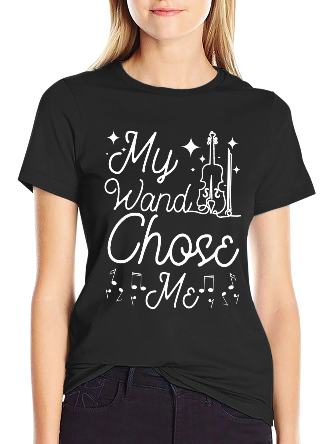 Musicians My Wand Chose Me Graphic T-Shirt