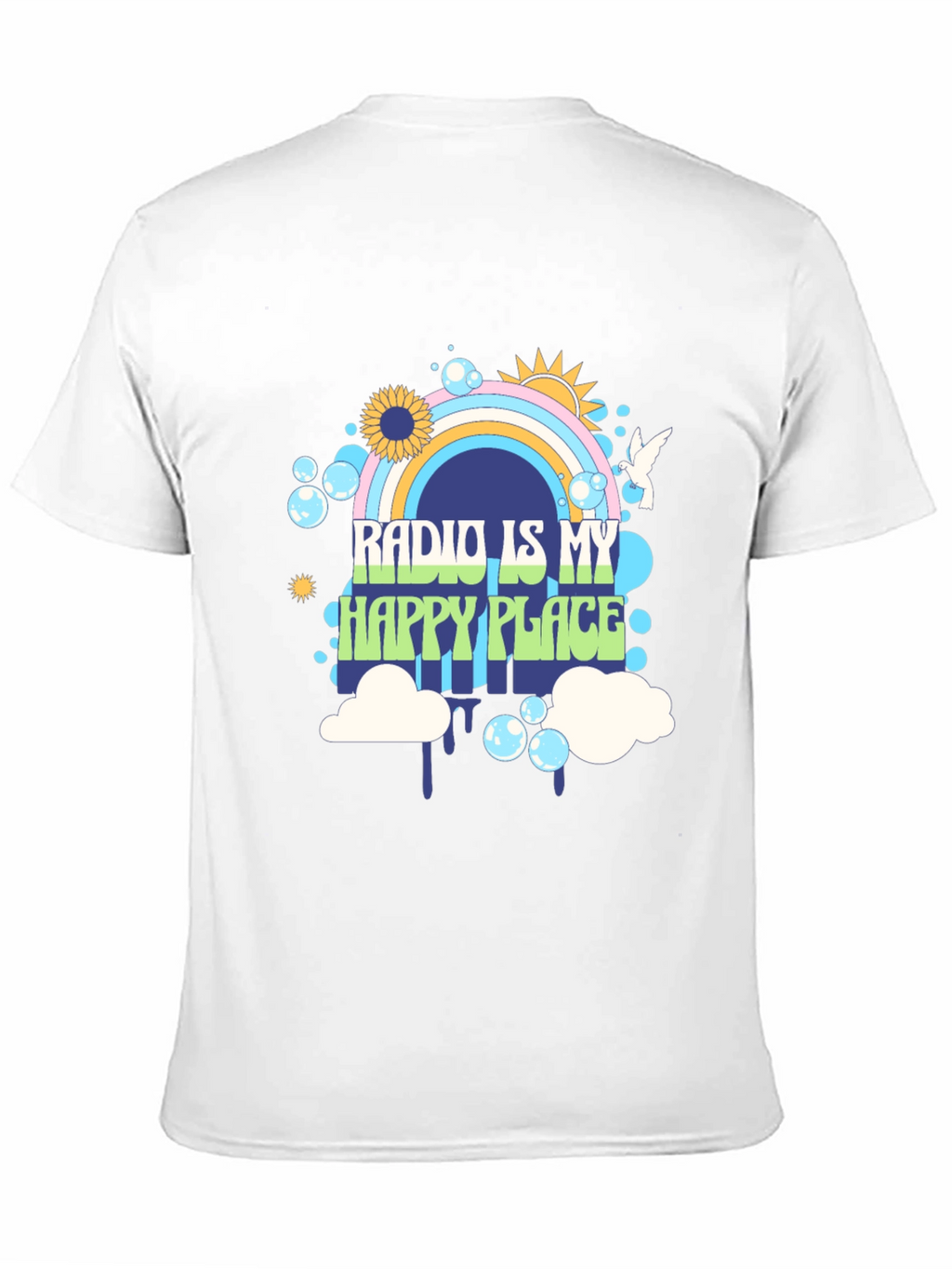 Radio Is My Happy Place Graphic Tee