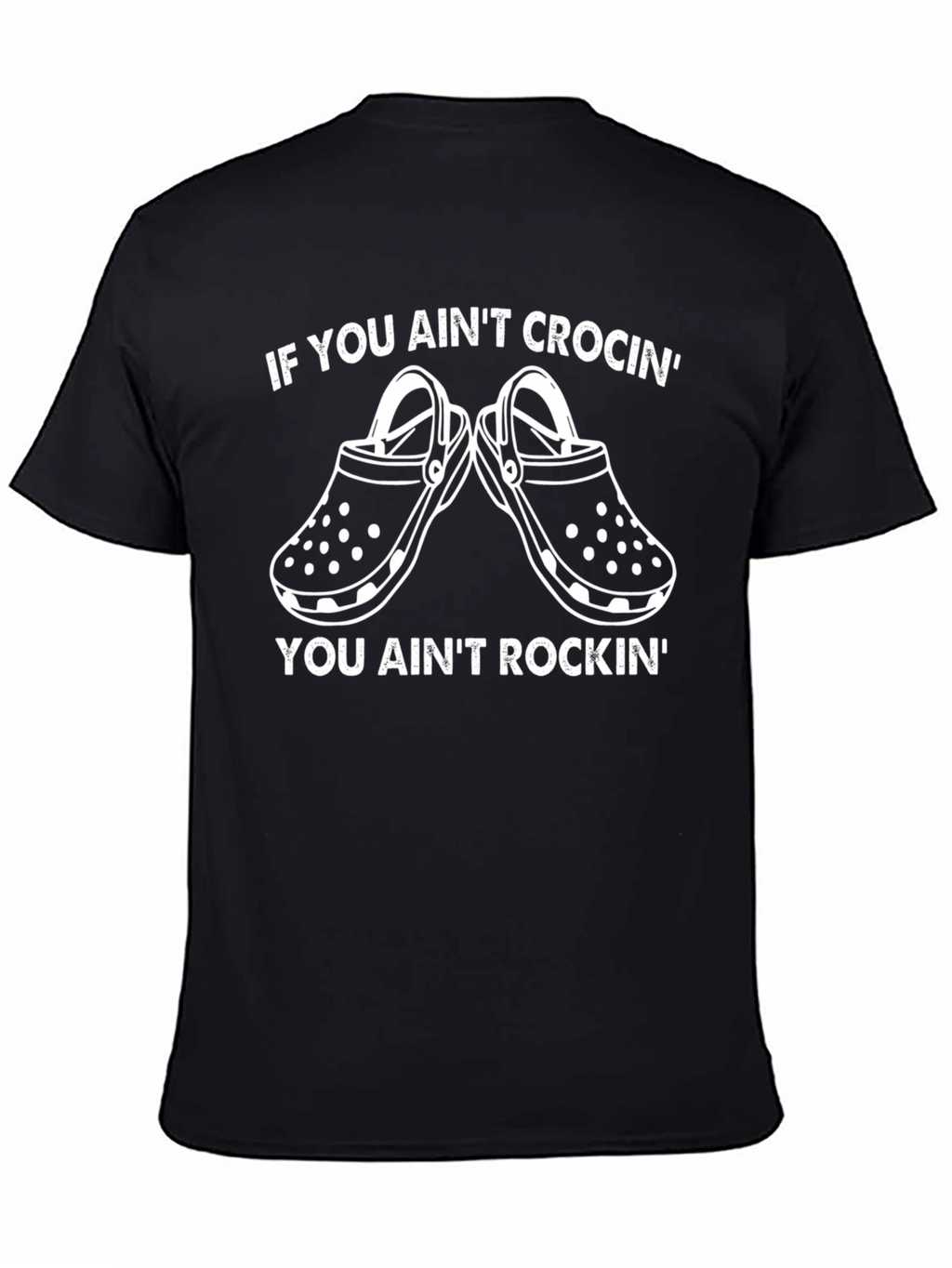 Funny Crocin Rockin Graphic Tee