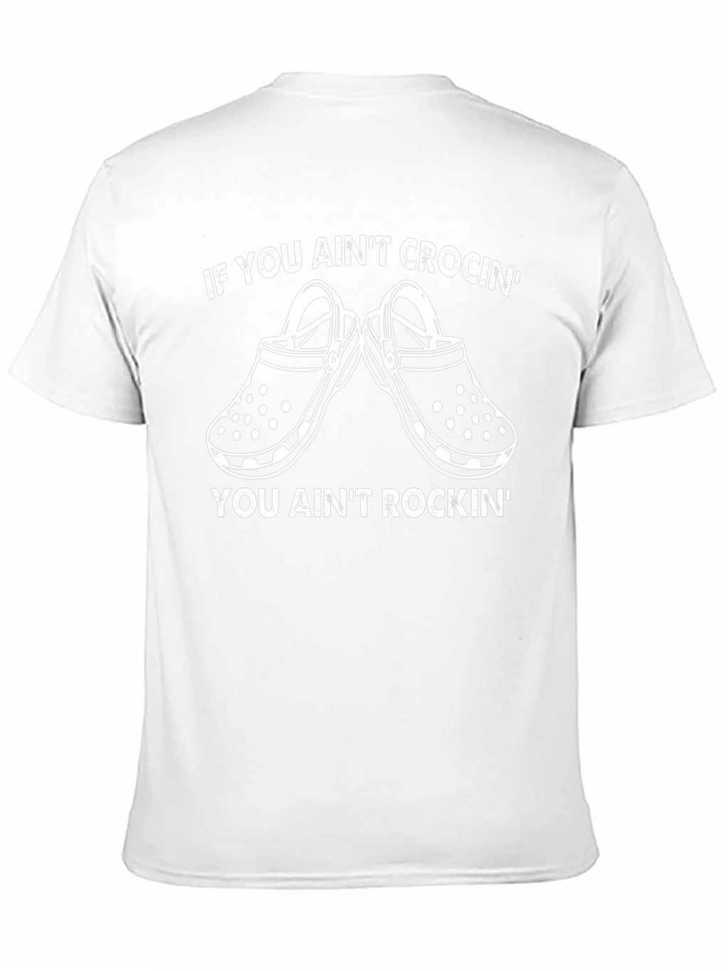 Funny Crocin Rockin Graphic Tee