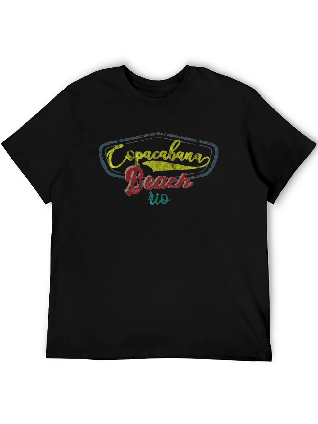 Copacabana Beach Rio Graphic T-Shirt