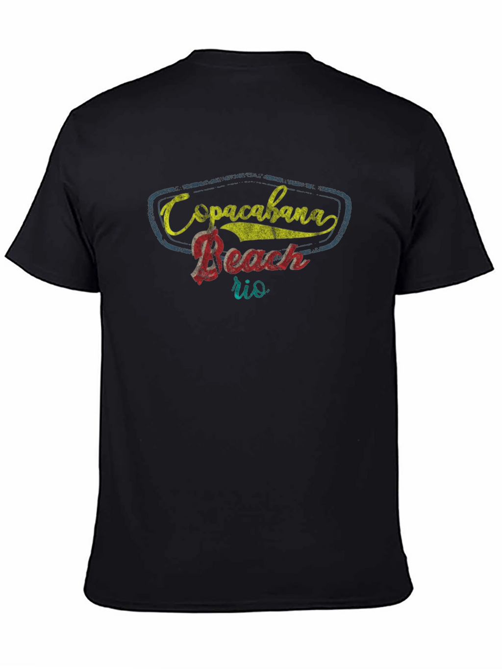 Copacabana Beach Rio Graphic T-Shirt