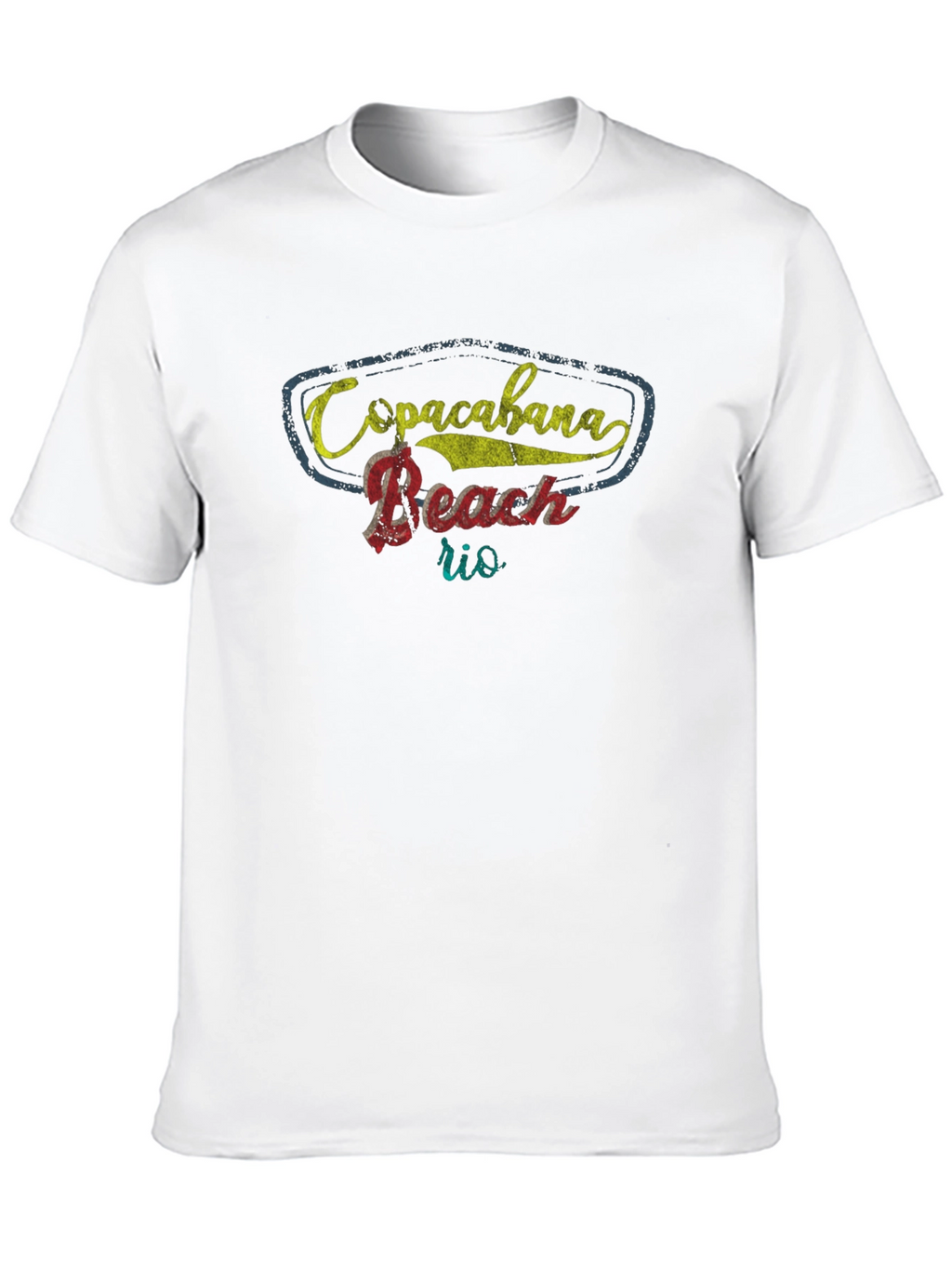 Copacabana Beach Rio Graphic T-Shirt