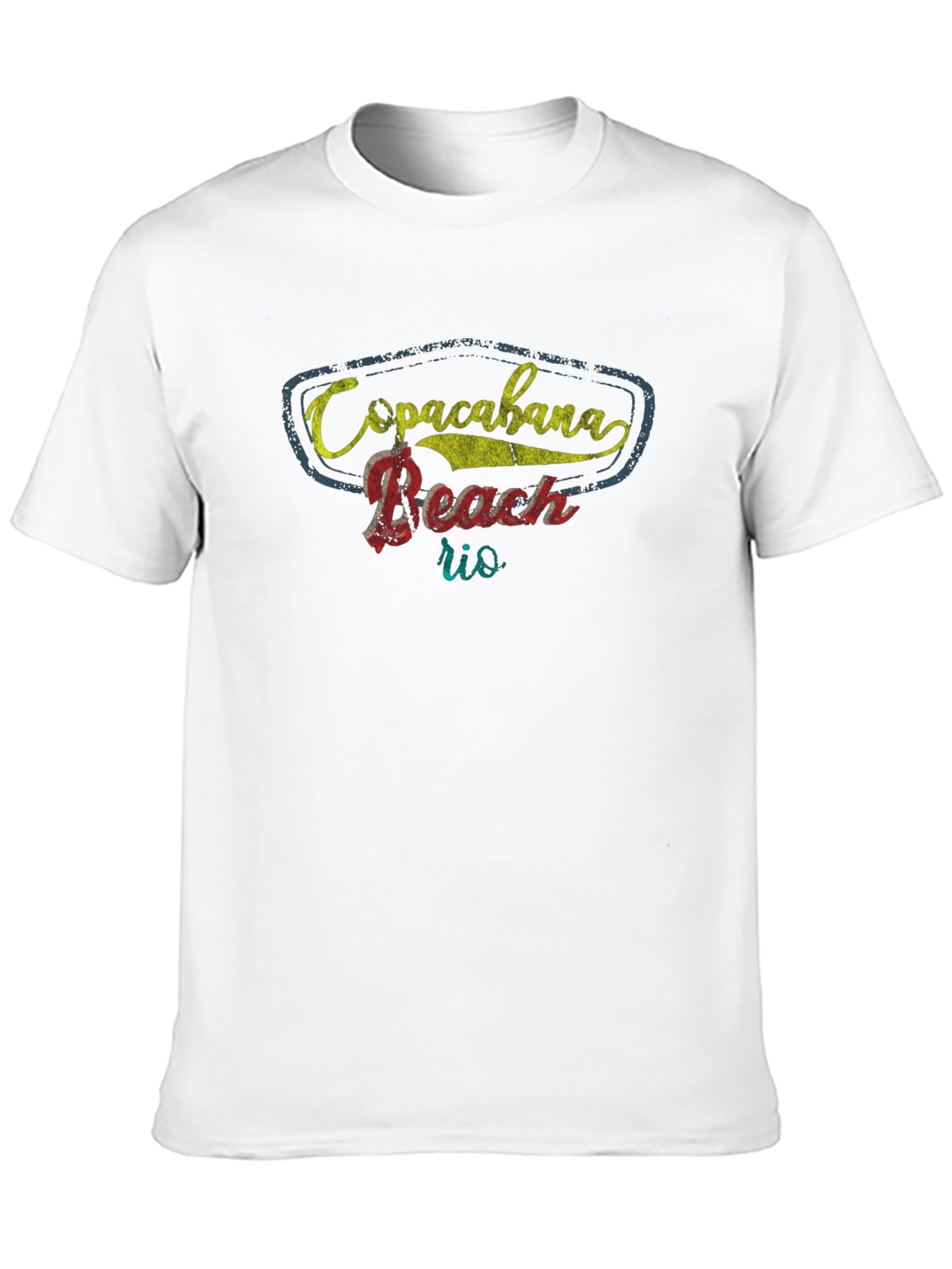 Copacabana Beach Rio Graphic T-Shirt