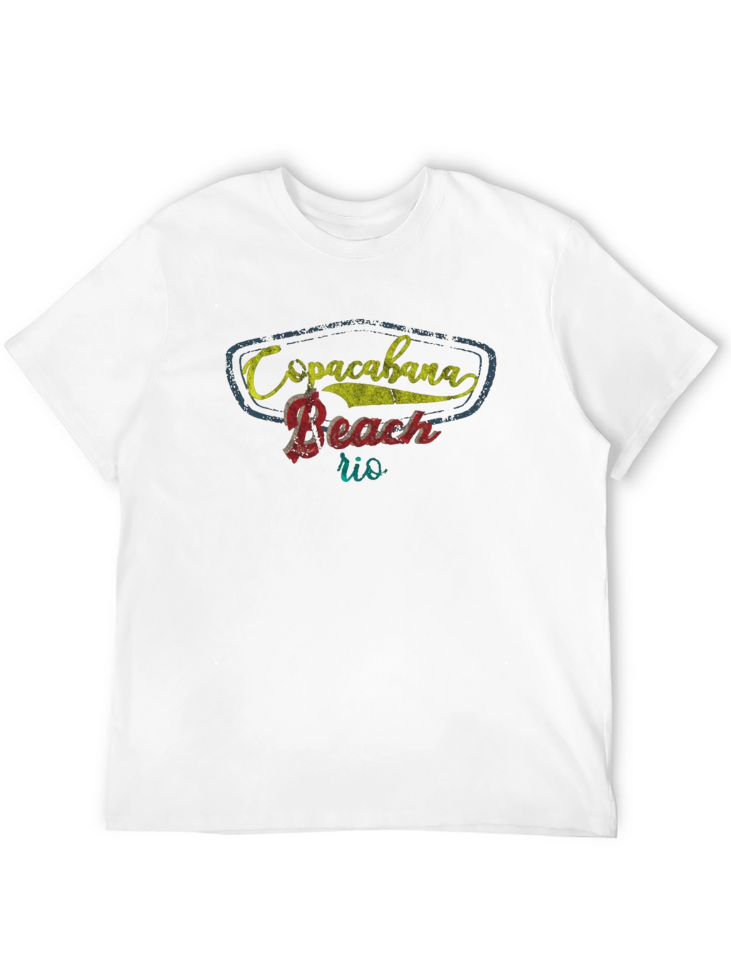 Copacabana Beach Rio Graphic T-Shirt