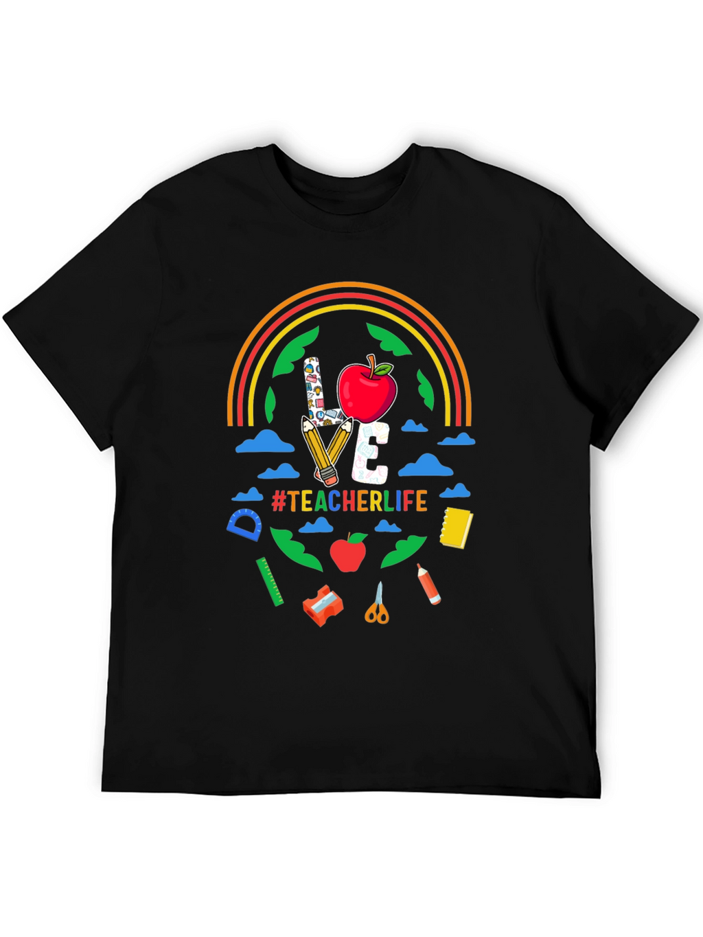 Teacher Life Graphic T-Shirt