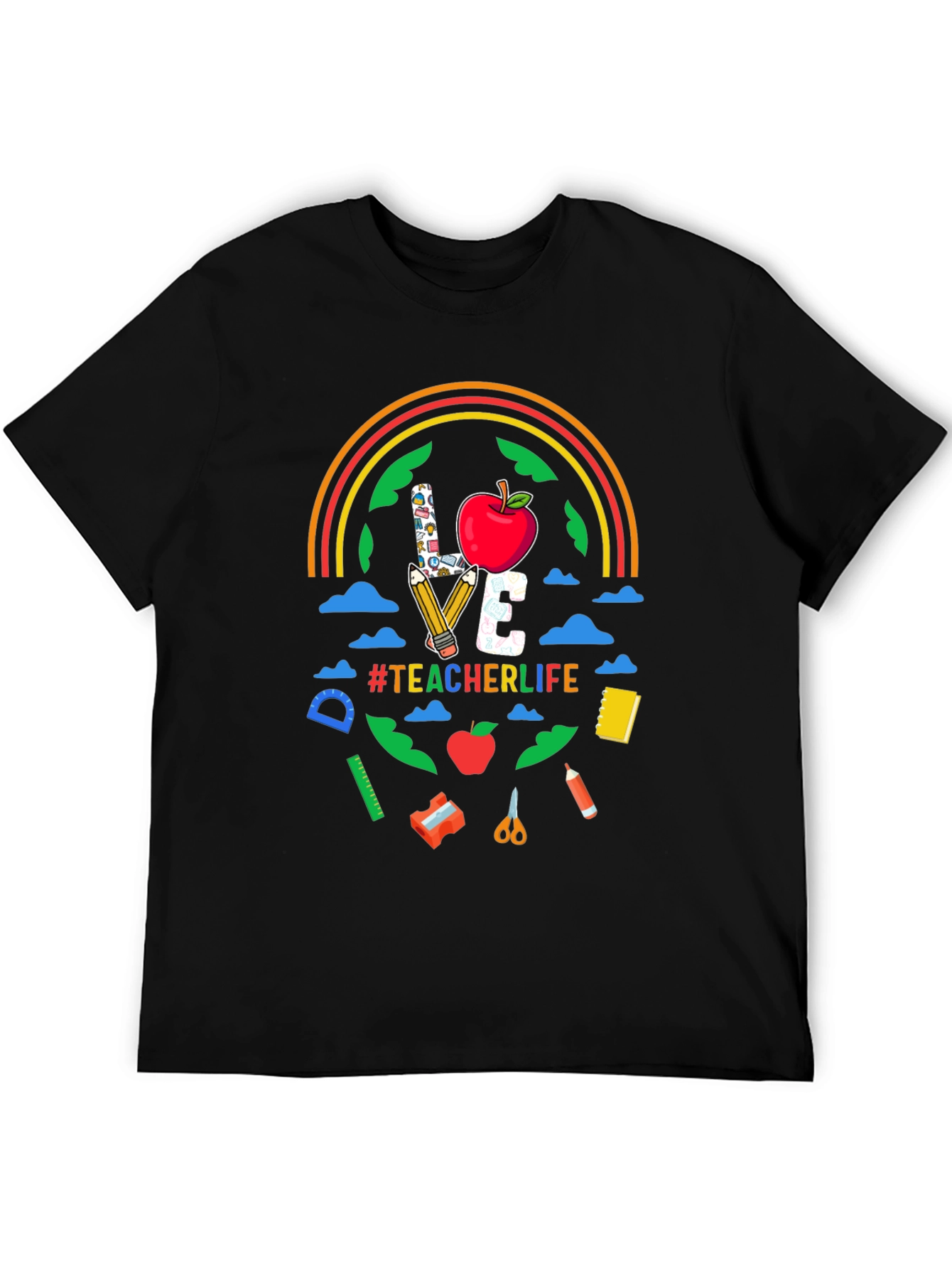 Teacher Life Graphic T-Shirt