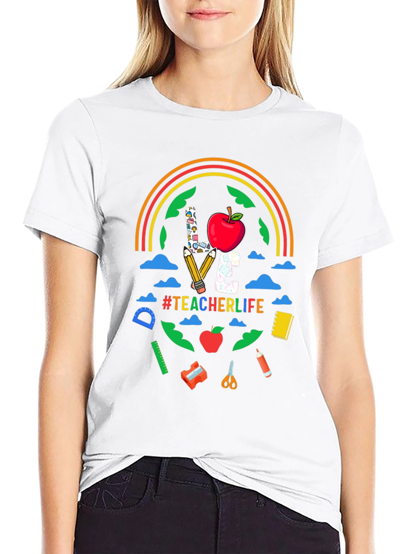 Teacher Life Graphic T-Shirt