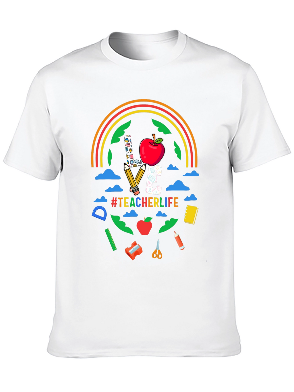 Teacher Life Graphic T-Shirt
