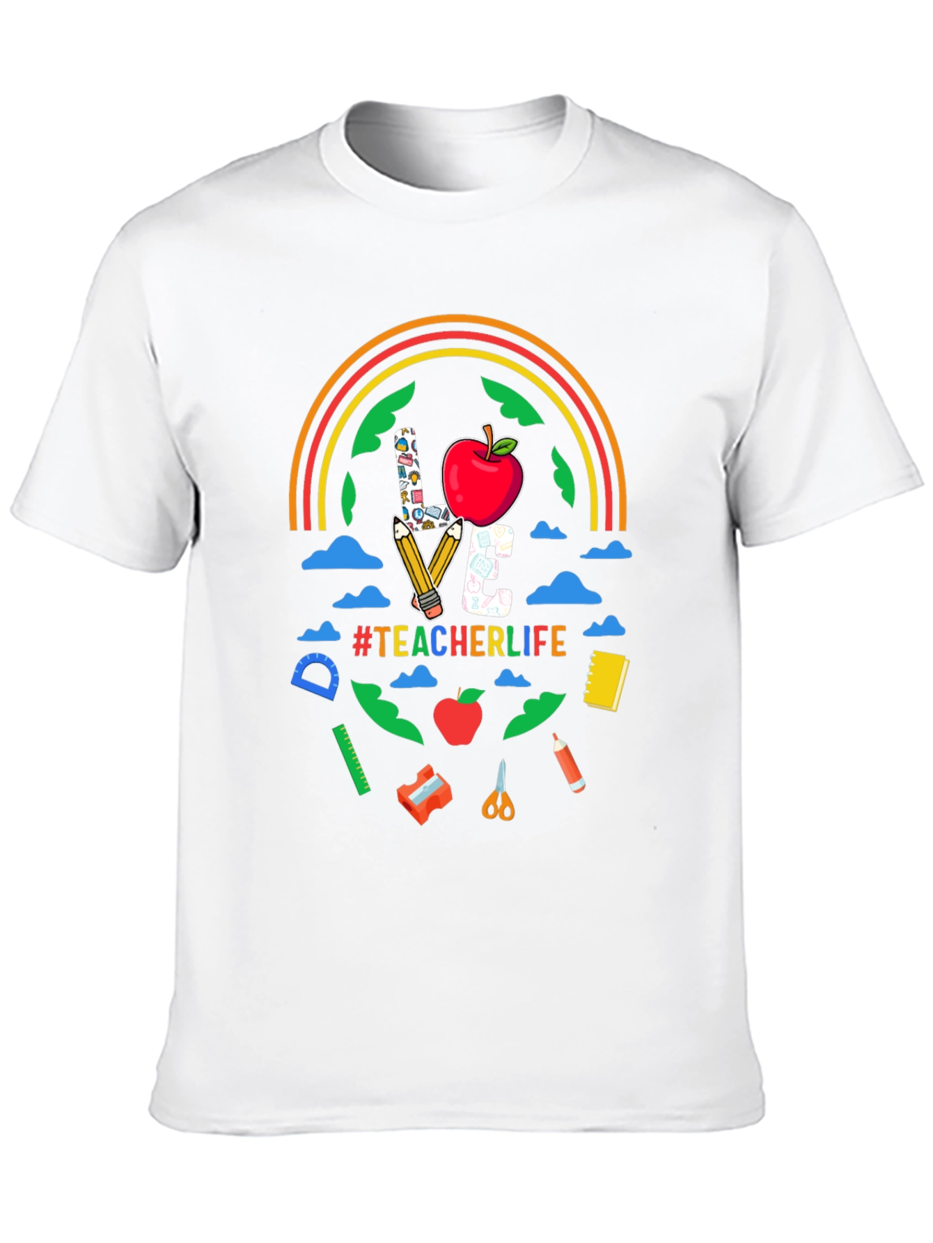 Teacher Life Graphic T-Shirt