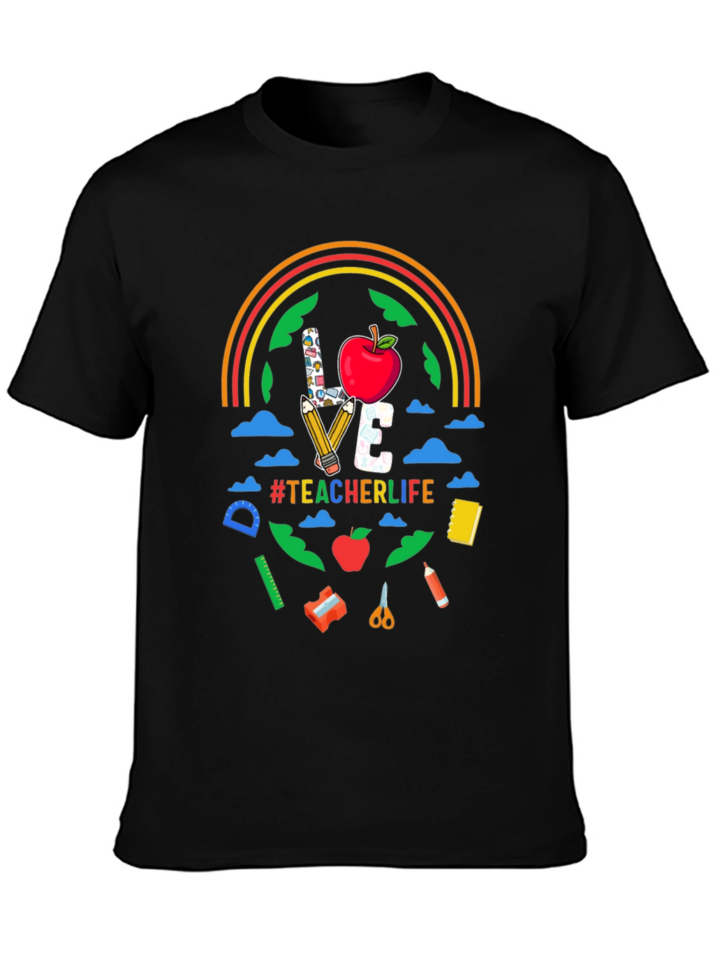Teacher Life Graphic T-Shirt