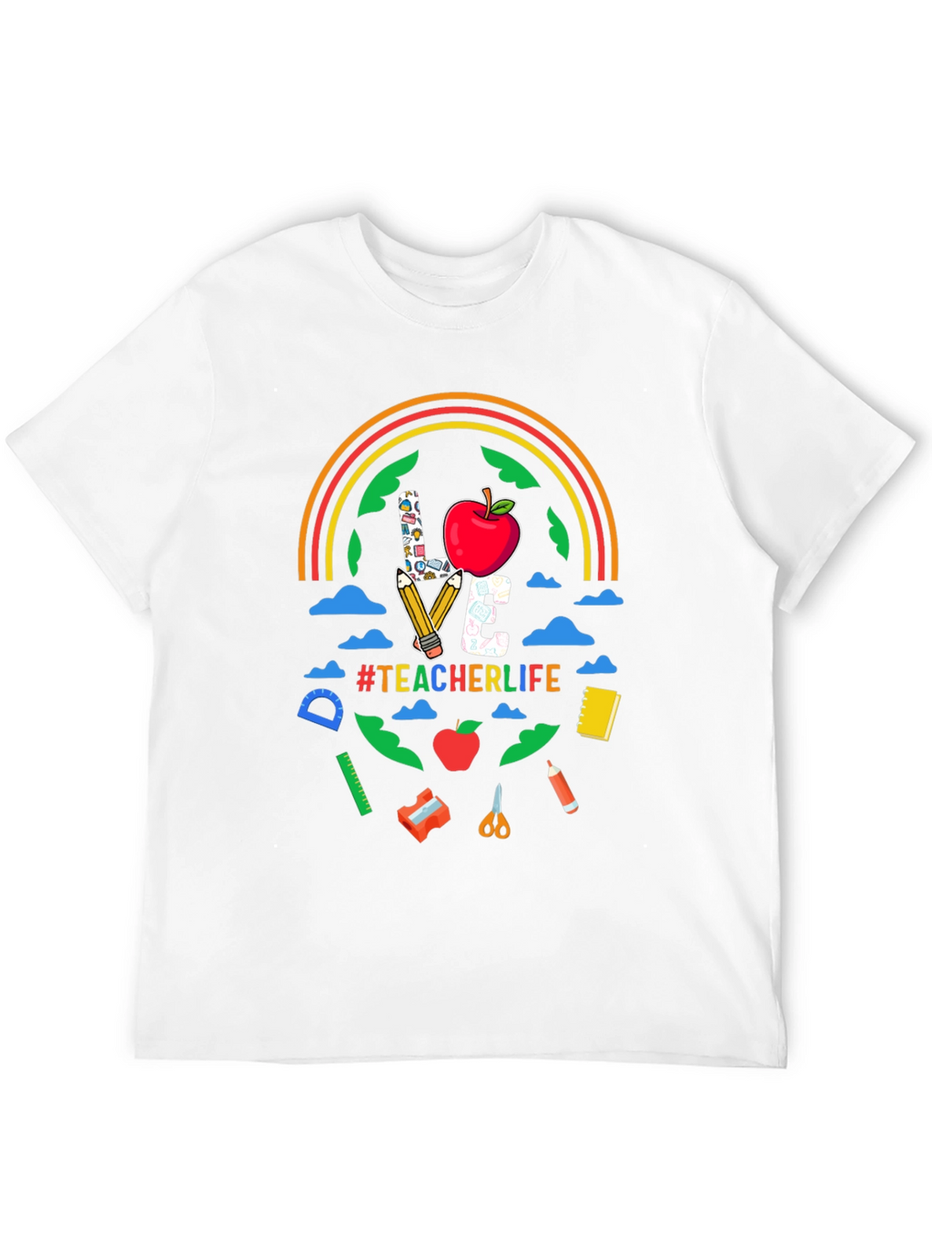 Teacher Life Graphic T-Shirt