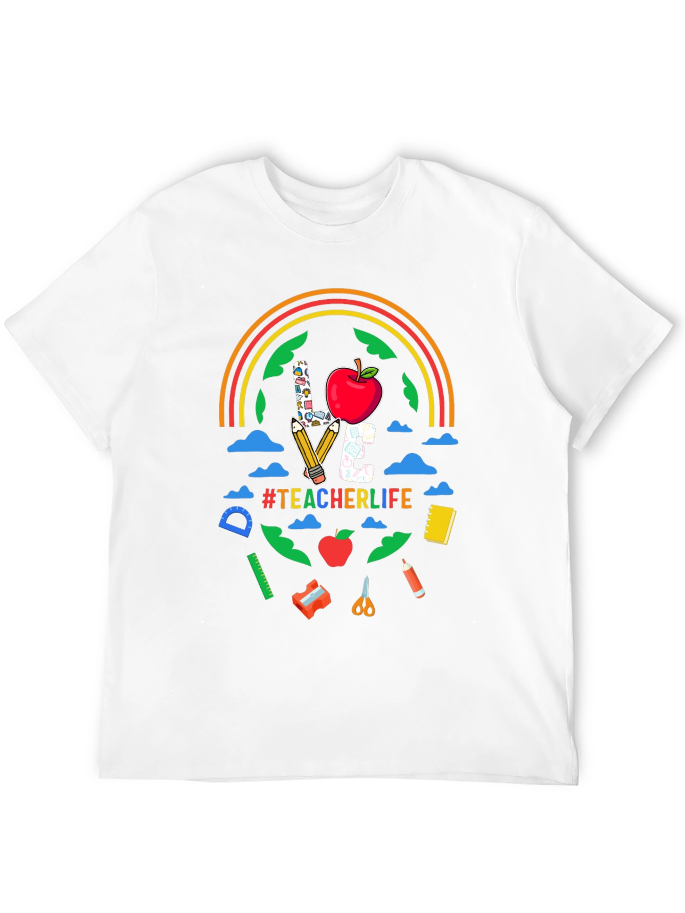 Teacher Life Graphic T-Shirt