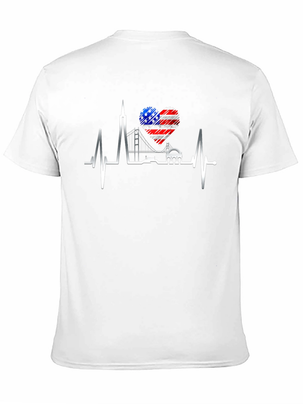 San Francisco American Heartbeat T-Shirt