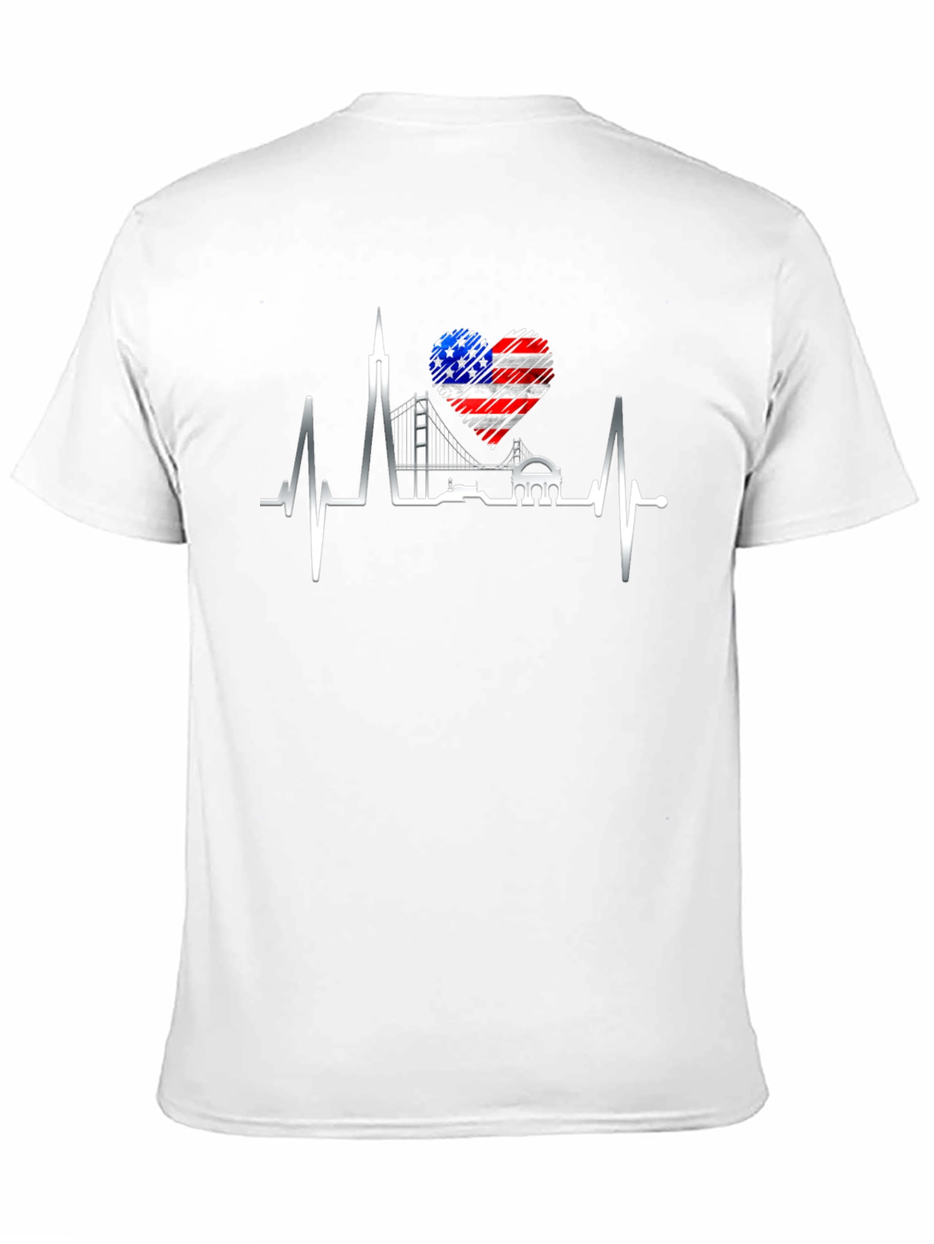 San Francisco American Heartbeat T-Shirt