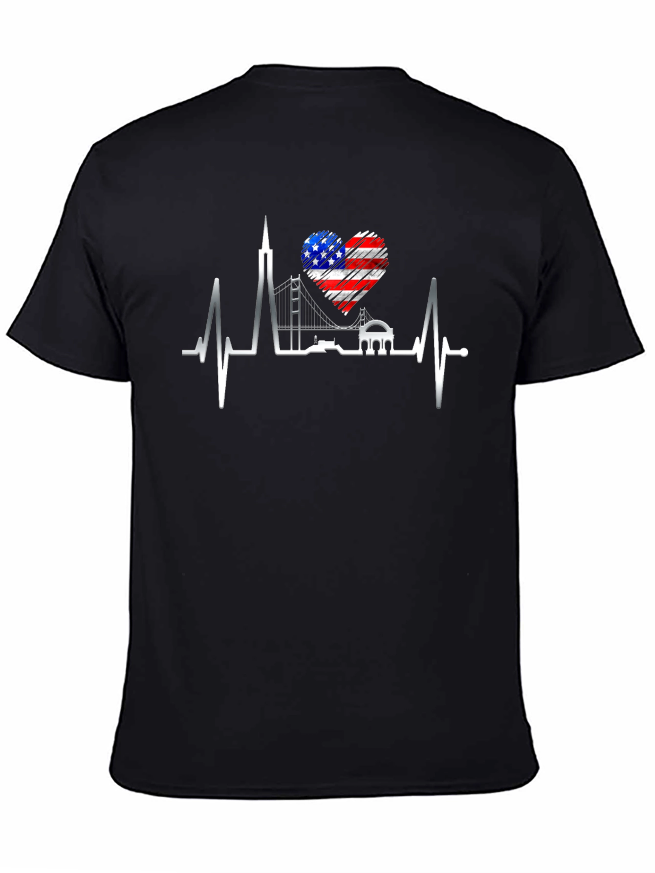 San Francisco American Heartbeat T-Shirt