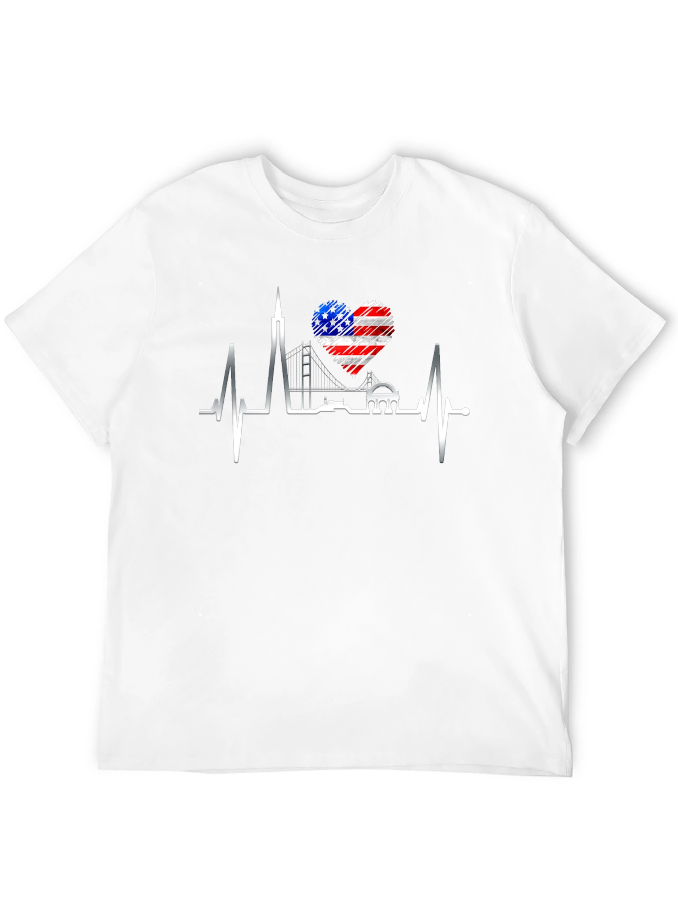 San Francisco American Heartbeat T-Shirt