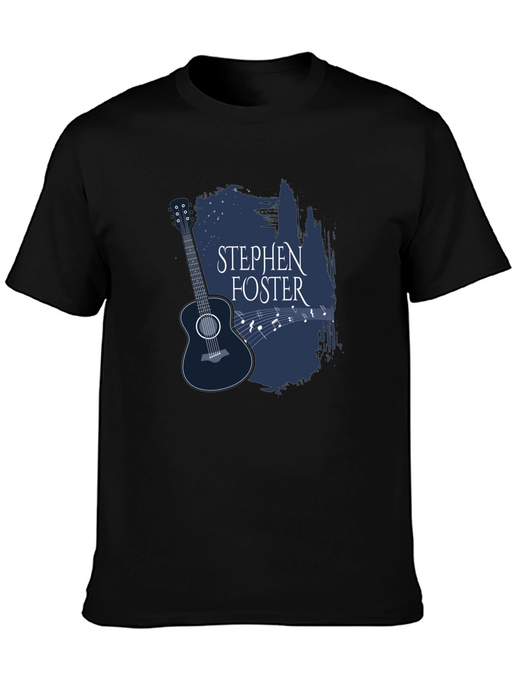 Stephen Foster Guitar Graphic Tee