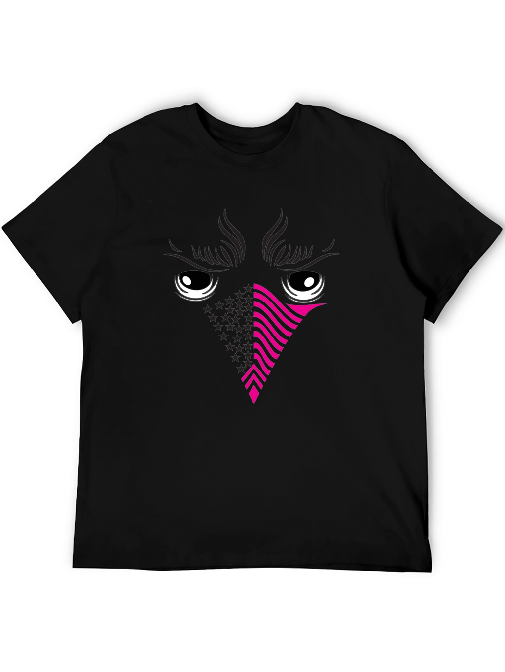 Cool Abstract Eye Face T-Shirt