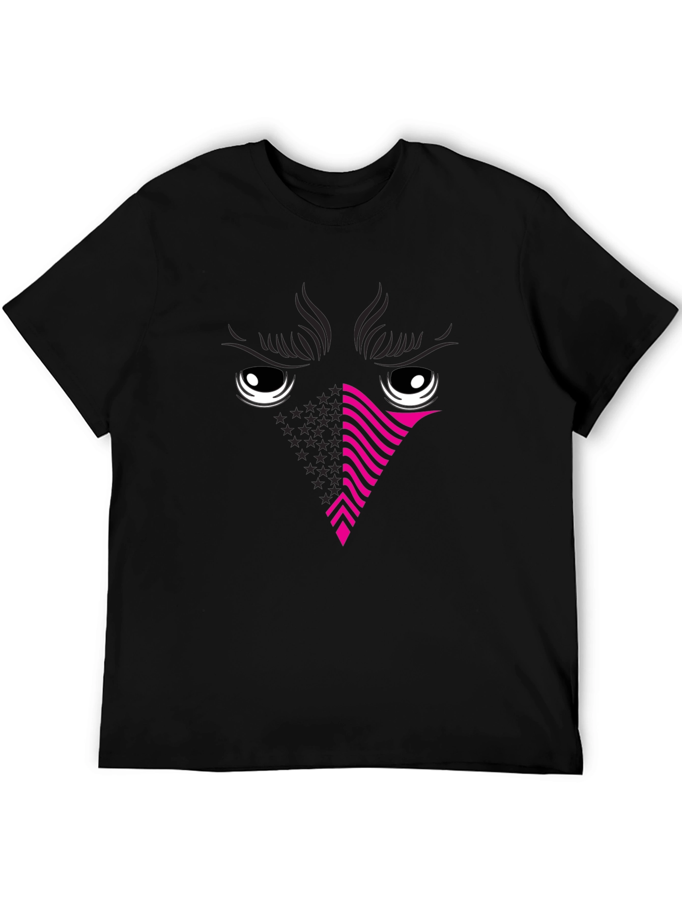 Cool Abstract Eye Face T-Shirt