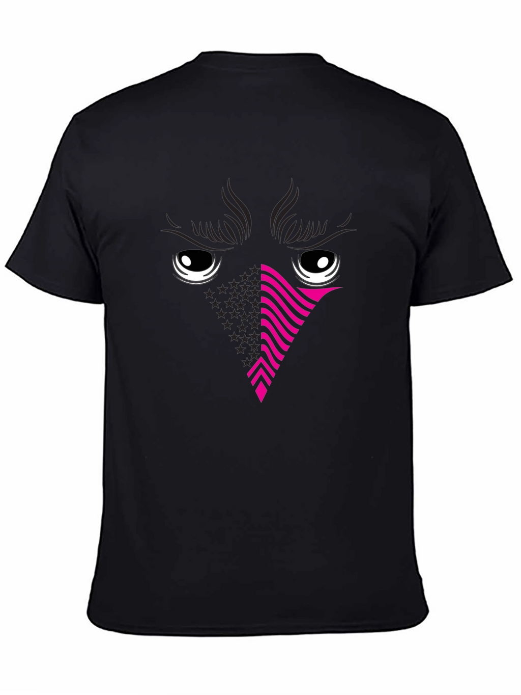 Cool Abstract Eye Face T-Shirt