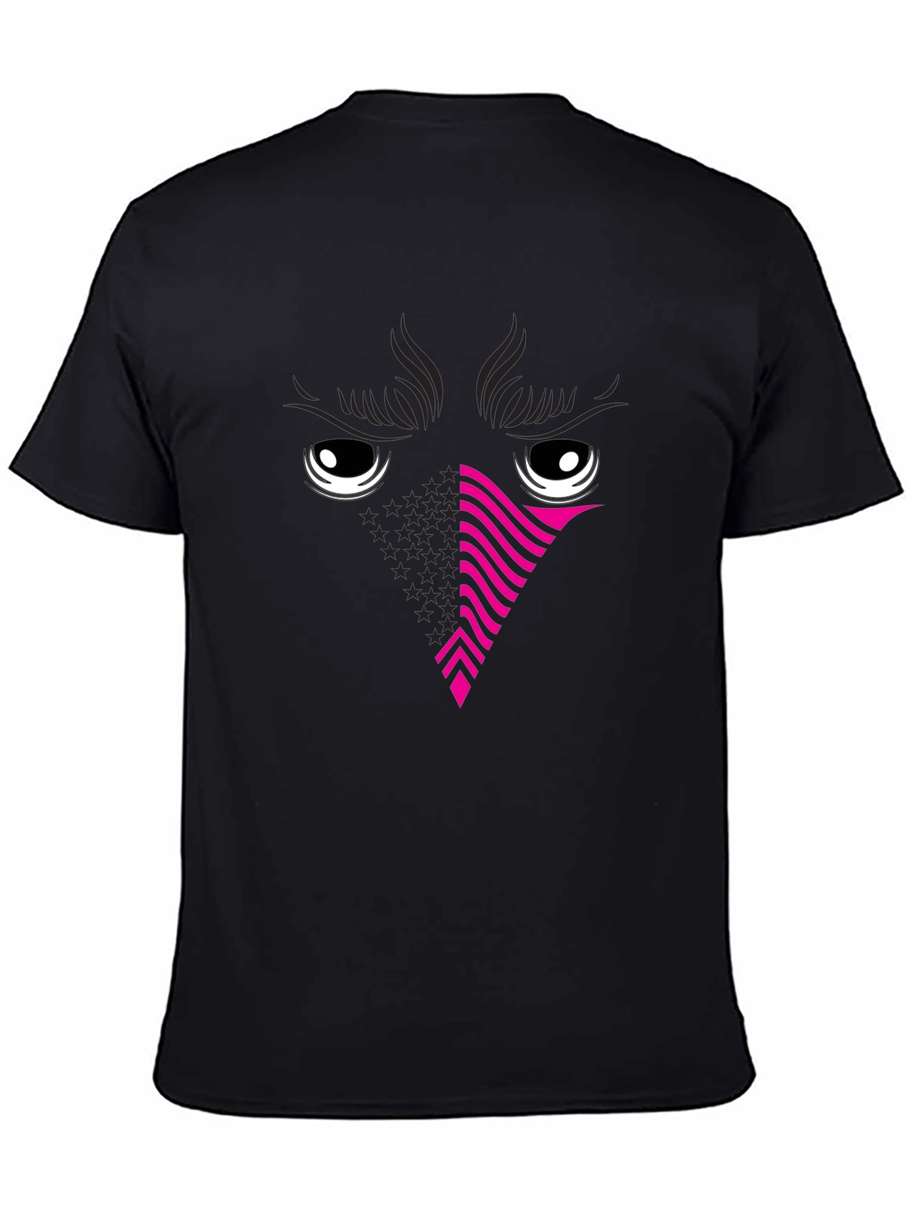 Cool Abstract Eye Face T-Shirt