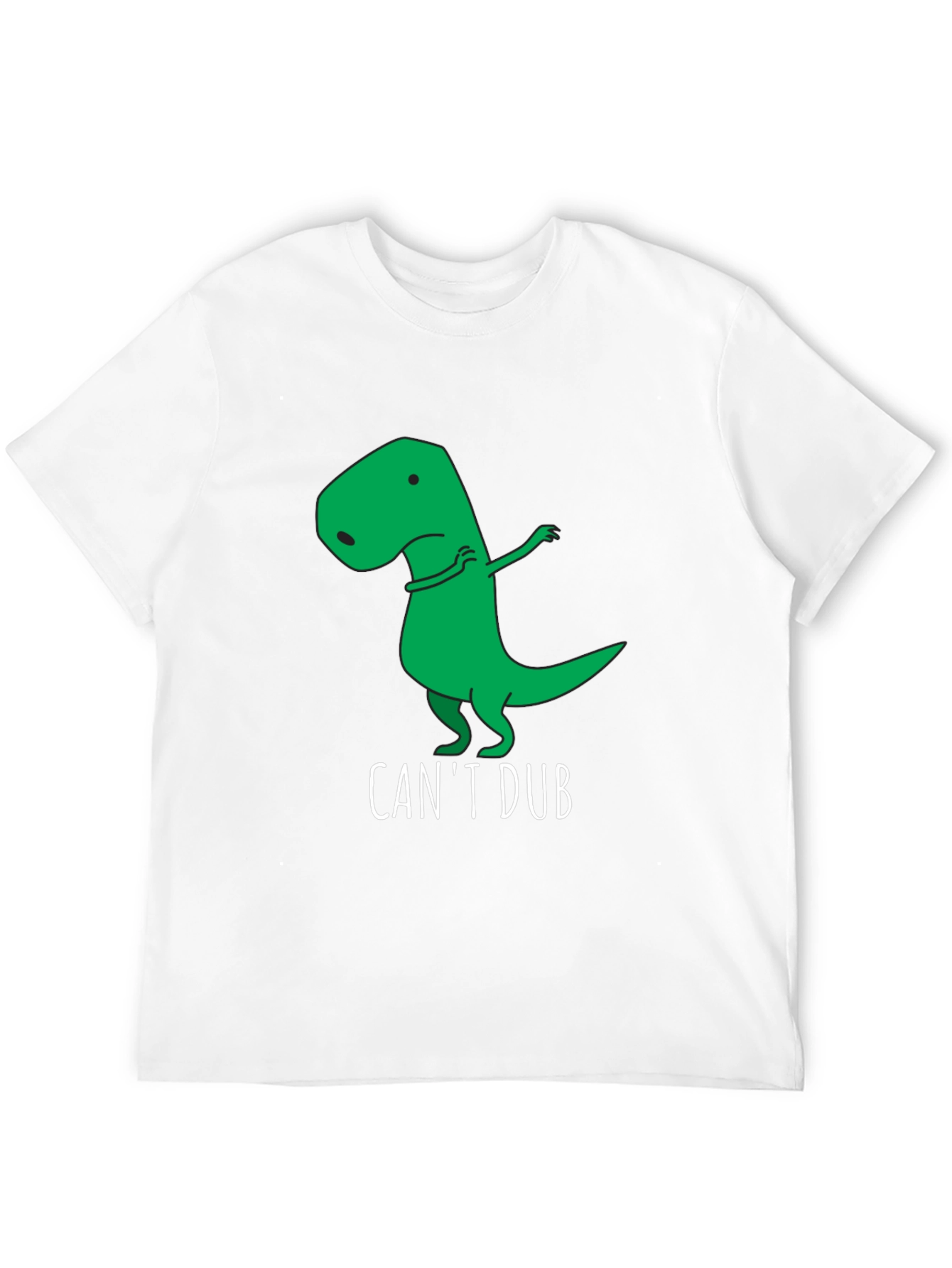 Funny Cant Dub Dinosaur T-Shirt