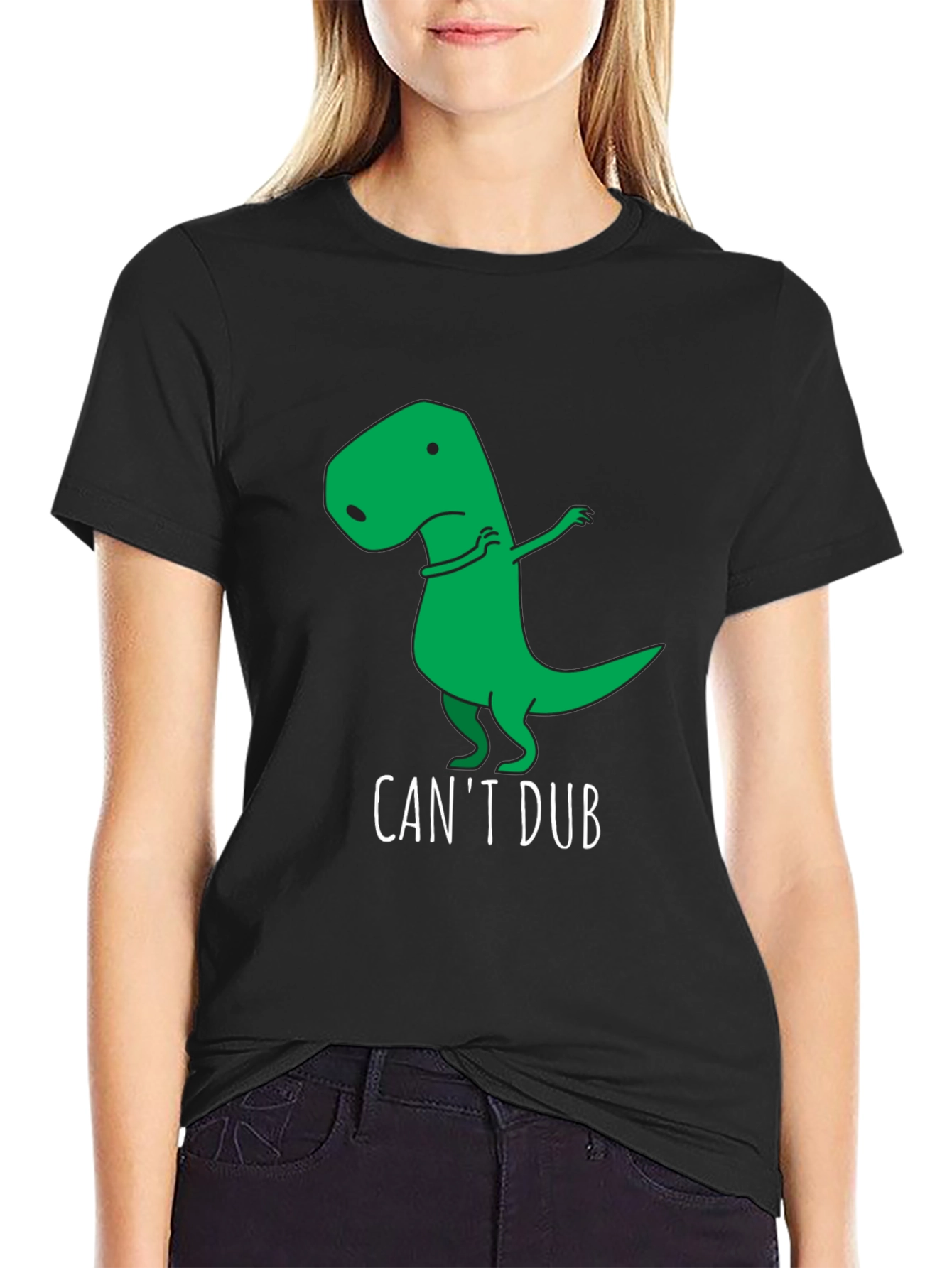 Funny Cant Dub Dinosaur T-Shirt